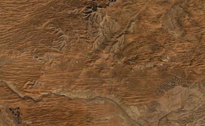 sand dunes in the negev