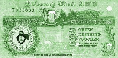 green drinking voucher back